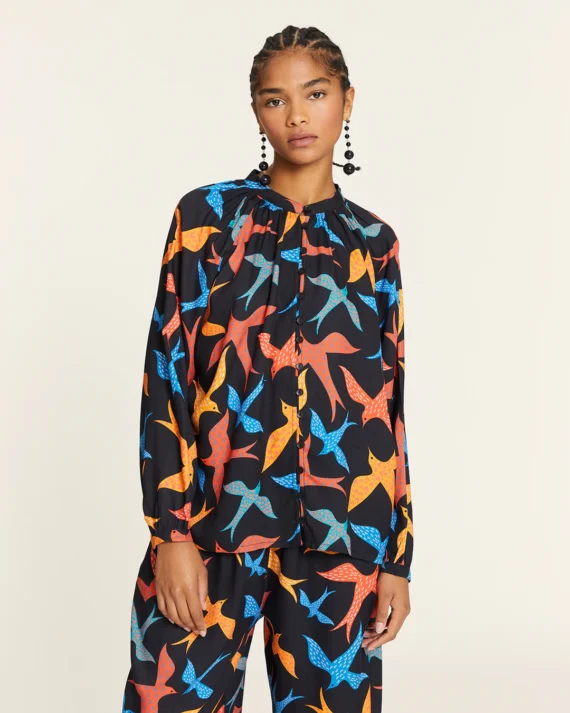 Camisa MAO PAJAROS