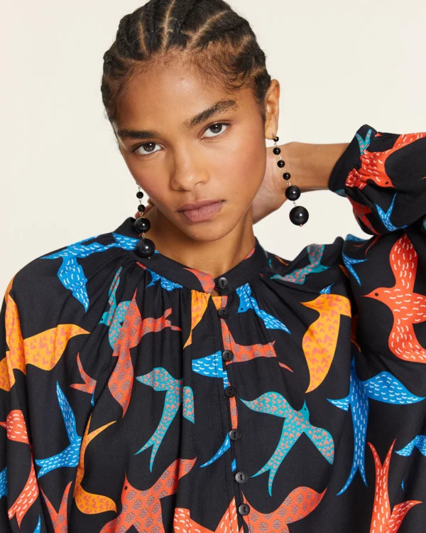 Camisa MAO PAJAROS - Imagen 2