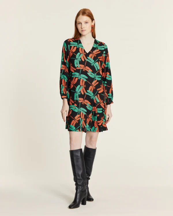 vestido corto libelulas - Imagen 2