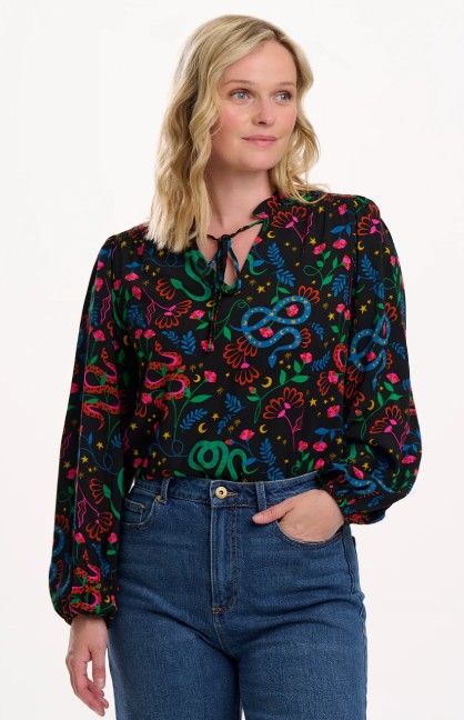 Camisa floral Snakes