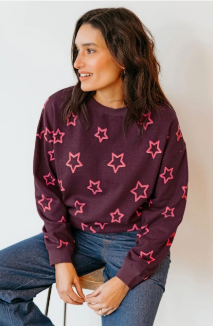 Sudadera Pink Stars
