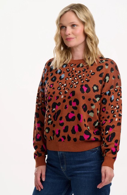 JERSEY ANIMAL COLOR PRINT