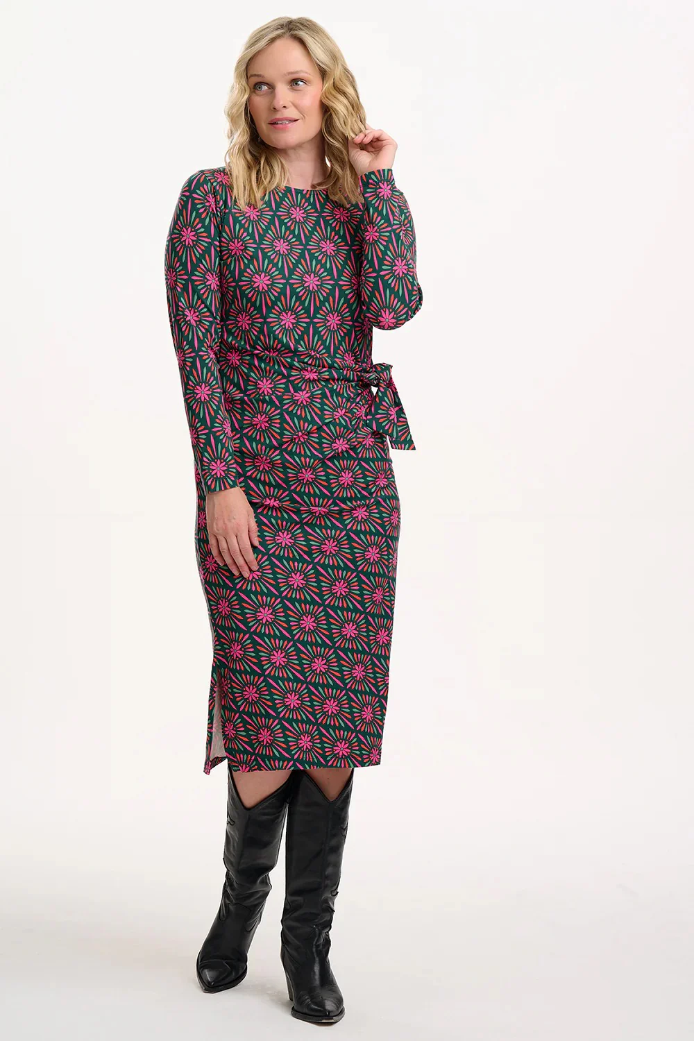 vestido claudia flores - Imagen 2