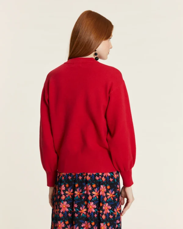 jersey rebeca corazones roja - Imagen 4
