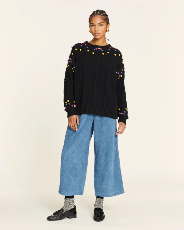 JERSEY POMPON NEGRO - Imagen 4