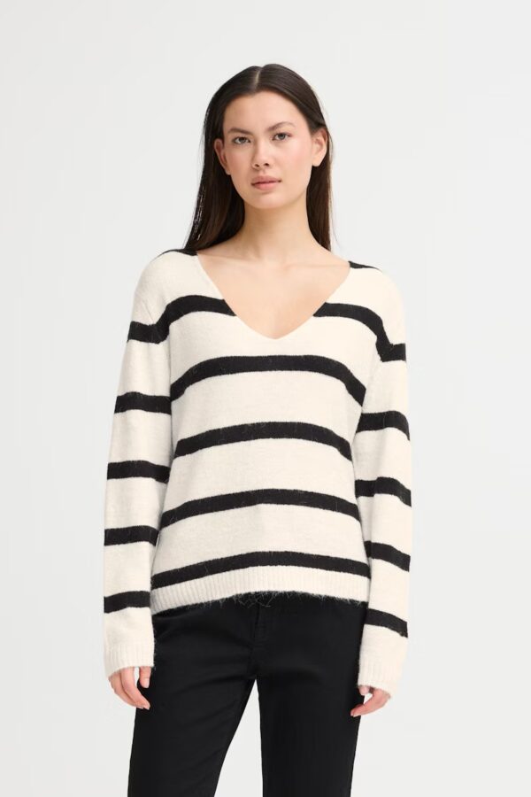 JERSEY DE RAYAS blANCO Y NEGRO - Imagen 2