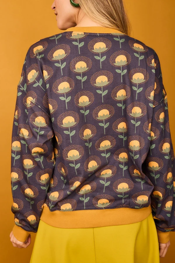 SUDADERA FLOR AMARILLA - Imagen 6