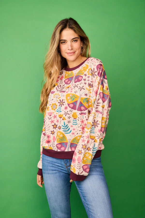 SUDADERA MARIPOSAS - Imagen 4