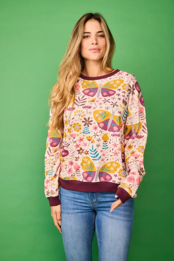 SUDADERA MARIPOSAS - Imagen 5