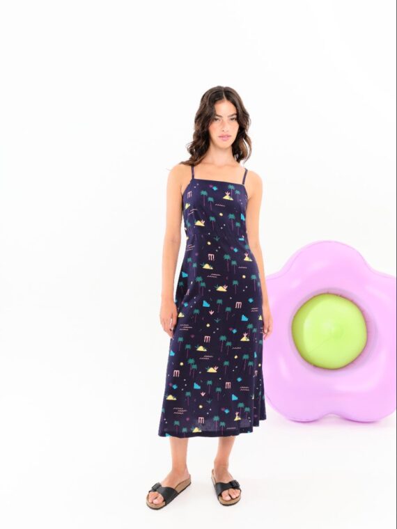 VESTIDO TIRANTES OASIS NOCHE