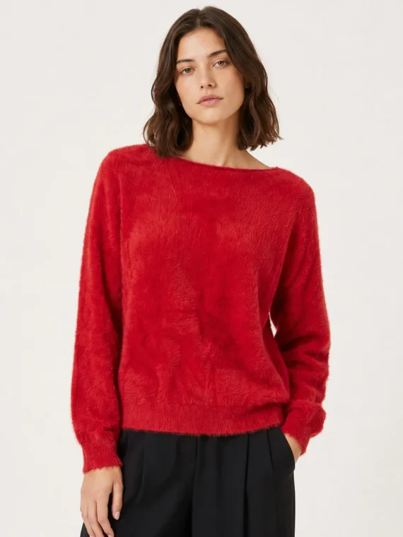 JERSEY SUAVE ROJO CEREZA