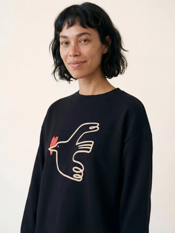 CAMISETA PALOMA NEGRA