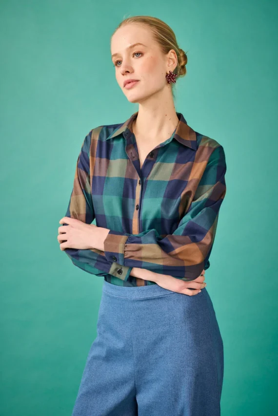 CAMISA CUADROS AZUL