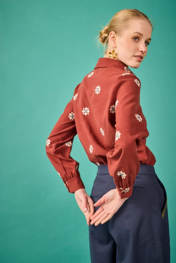 CAMISA BORDADA