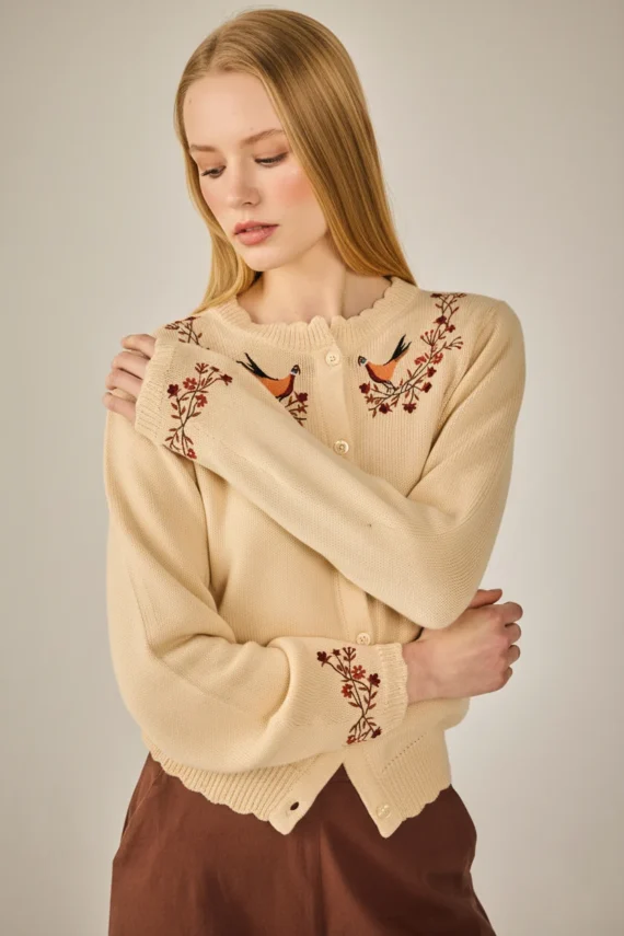 CARDIGAN PAJARILLOS