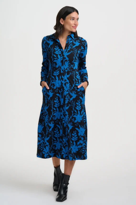 VESTIDO COLIBRI AZUL